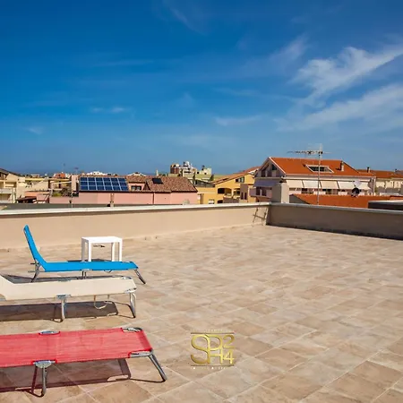 Attico Con Solarium Orizzonte Blu *