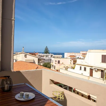 Attico Con Solarium Orizzonte Blu Apartman *